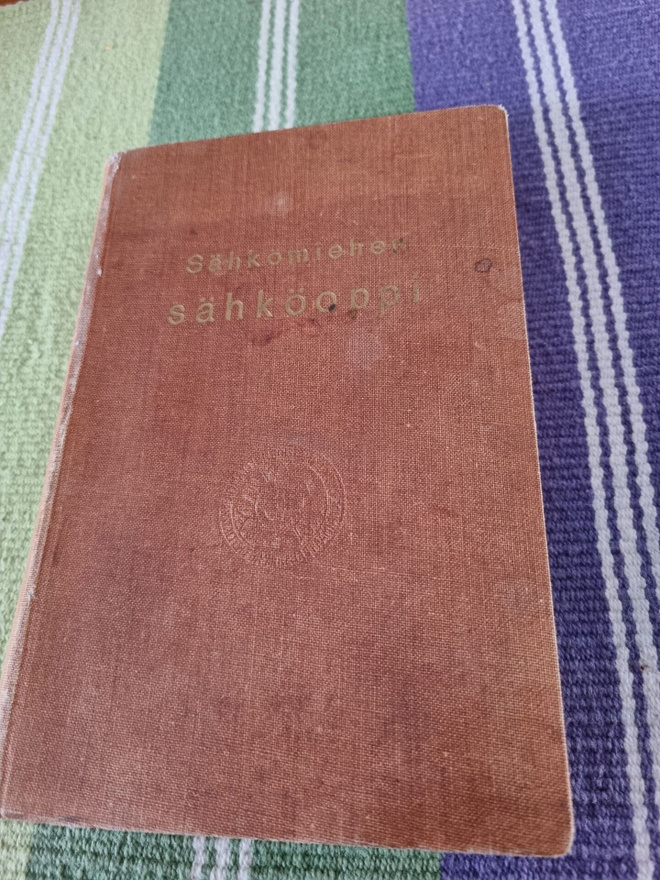 Sähkömiehen sähköoppi 1939