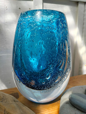 Taidelasi 'Galaxy Blue'