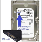 SAS - SATA Adapteri (SFF-8482 uros - SATA 7+15 naaras)#30304 - pikkukuva 5