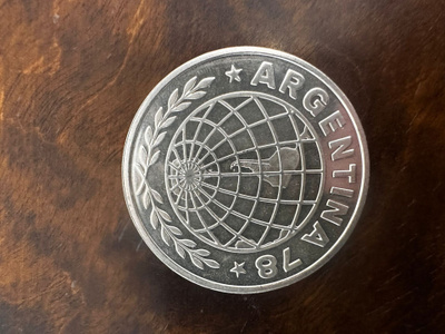 Argentiina 3000 Pesos 1978 - Jalkapallon MM-kisat (Ho