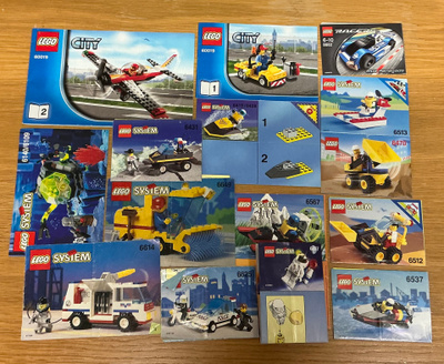 Lego vanhoja ohjeita 4