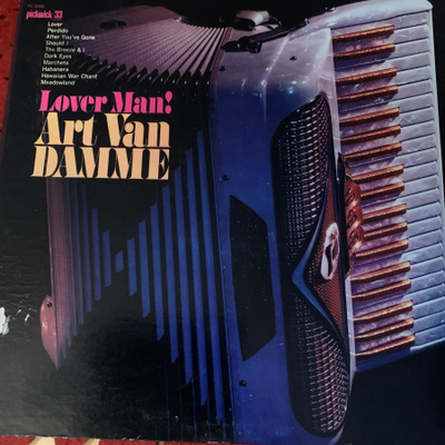ART VAN DAMME: Lover Man! *USA 1965