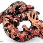 1146 .. Murano Kaunis Upea Lampwork Taidelasi .. Kaulakoru - pikkukuva 4
