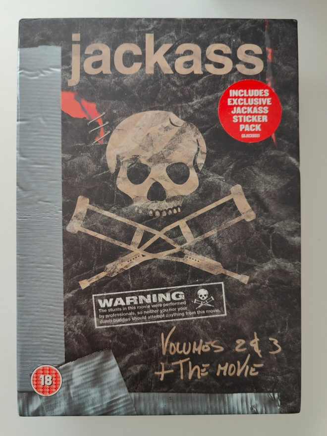 Jackass, Volumos 2 & 3 + The Movie - DVD BOX