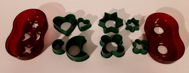 Tupperware Piparkakkumuotit setti 3