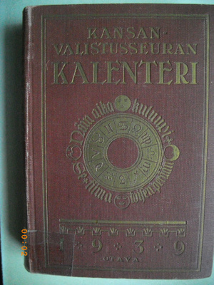 Kansanvalistusseuran kalenteri 1939