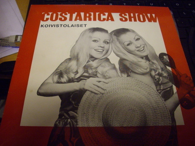 7" EP -levy : COSTARICA SHOW (Sis.postikulut)