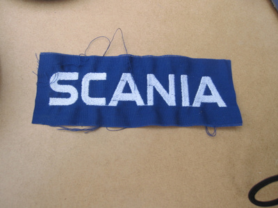 VANHA SCANIA KANGASMERKKI !