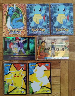 Pokemon TOPPS chase kortteja 2