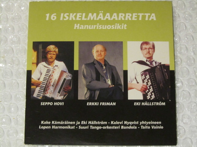 Kokoelma • 16 Iskelmäaarretta • Hanurisuosikit CD