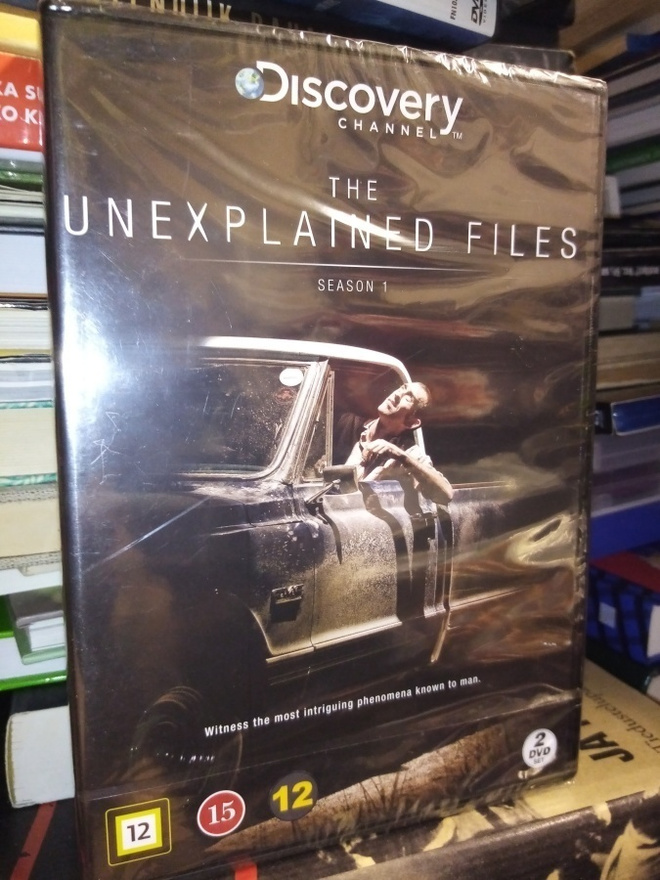 2DVD The UNEXPLAINED Files ( UUSI) SIS POSTIKULU