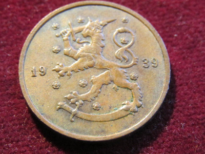 10 penniä 1939