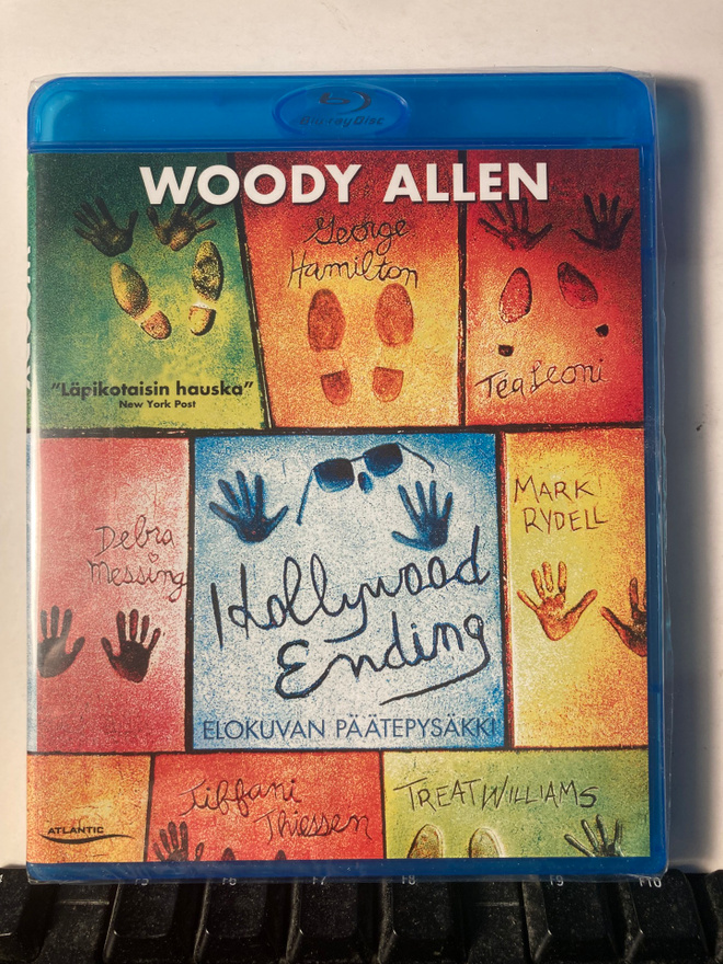 HOLLYWOOD ENDING, BluRay, Allen, Messing, Leoni, muoveissa