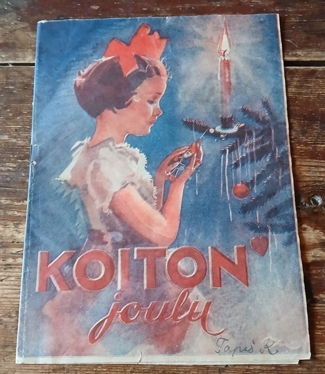 Koiton joulu , painettu 1950