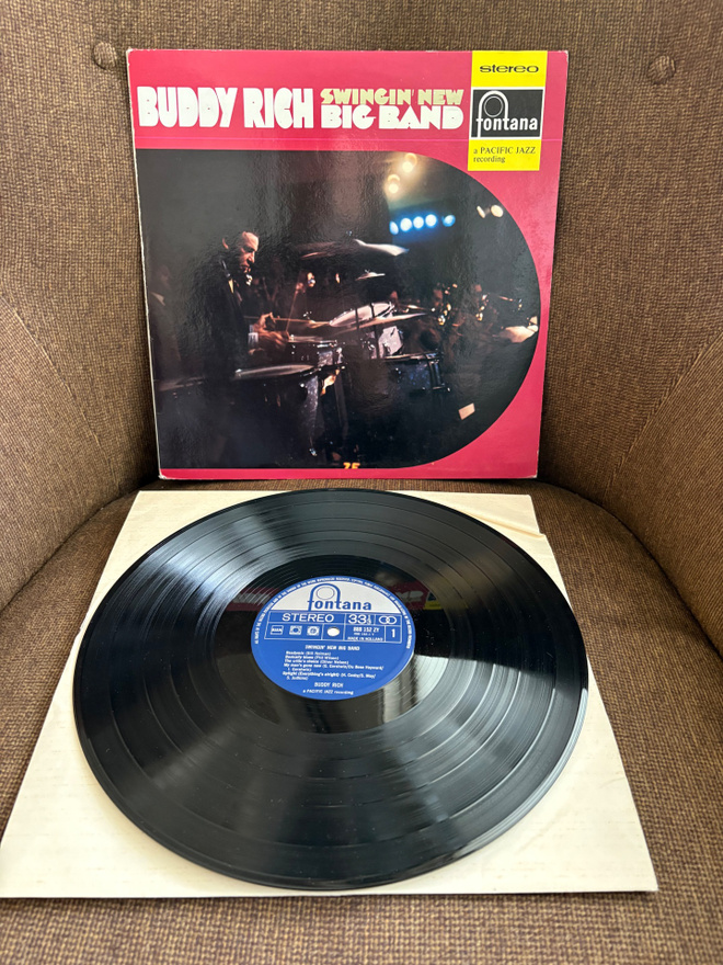 Buddy Rich / Swingin New Big Band / lp.