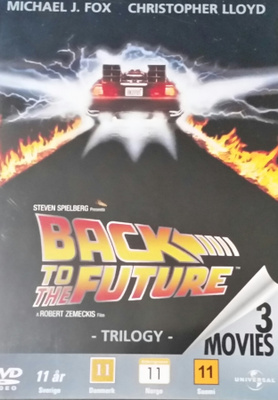 Paluu tulevaisuuteen - Back to The Future Trilogia -DVD