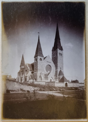 Tampere Tuomiokirkko 1908 Postikortti originaali