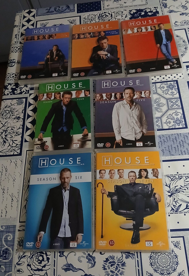 House ja NCIS: Los Angeles tuotantokausia 5e / kpl