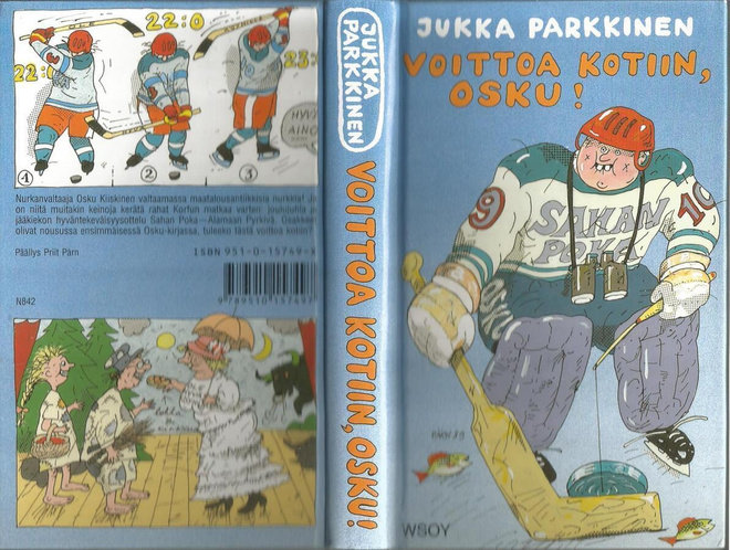 Voittoa kotiin, Osku!  Jukka Parkkinen