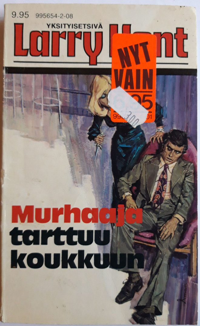 Larry Kent 108/1982: Murhaaja tarttuu koukkuun