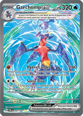 Garchomp ex 245/182 - Paradox Rift - NM/M