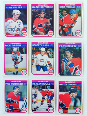 82-83 Opc - Montreal Canadiens 12kpl