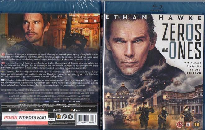 Zeros And Ones	(80 203)	UUSI	-FI-	nordic,	BLU-RAY		ethan haw