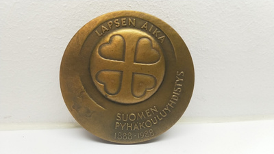 Mitali  Suomen pyhäkouluyhdistys 100 vuotta, Tillander