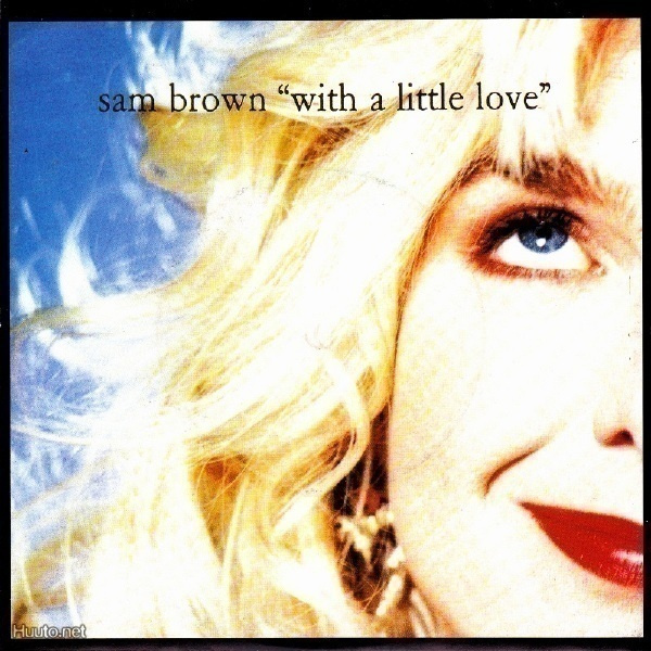 SAM BROWN :: WITH A LITTLE LOVE + 3 :: VINYYLI  12"    1990