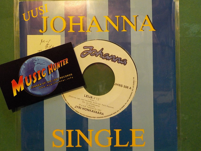 JYRI HONKAVAARA - LEIJA - FINLAND 1983 M-/EX+ 7"