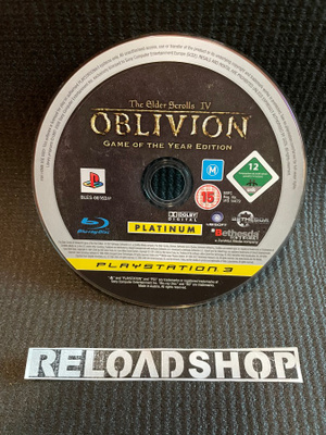The Elder Scrolls IV Oblivion GOTY PLATINUM - DISC PS3
