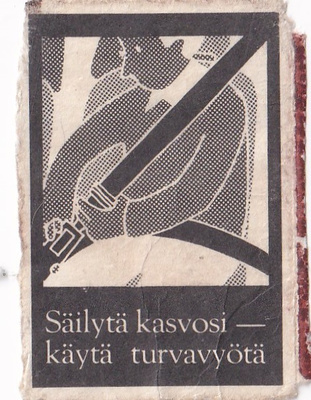 Säilytä kasvosi - käytä turvavyötä  8/10