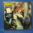 ANTHRAX - SPREADING THE DISEASE EX+/EX+ UK -86 LP - pikkukuva 1