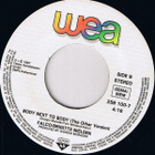 Falco Meets Brigitte Nielsen :   Body Next To Body   -  7" - pikkukuva 3