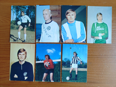 Hellas Jenkki Mestaruussarja -72 jalkapallo keräilysarja