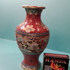 CLOISONNE KORISTE VAASI. , korkeus 13cm - pikkukuva 3