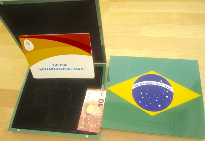 2 Puurasiaa Olympia Rio 2016 Hopearahoille Brazilia UPEAT