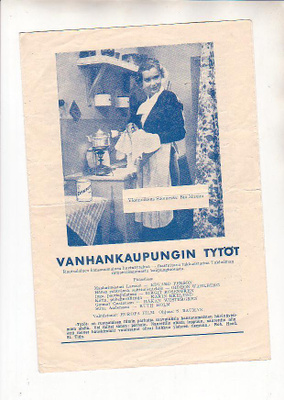 Vanhankaupungin Tytöt, elokuva-ohjelma 1935.