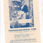 Vanhankaupungin Tytöt, elokuva-ohjelma 1935. - pikkukuva 1