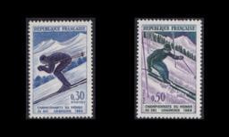 Ranska 1379-80 ** Hiihdon MM-kilpailut (1962)