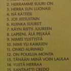 Muistojen kirja • Pyhäjärven helluintaiseurakunnan kuoro CD - pikkukuva 4