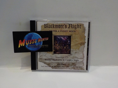 BLACKMORES NIGHT-UNDER A VIOLET MOON RARE INTERVIEW PROMO CD