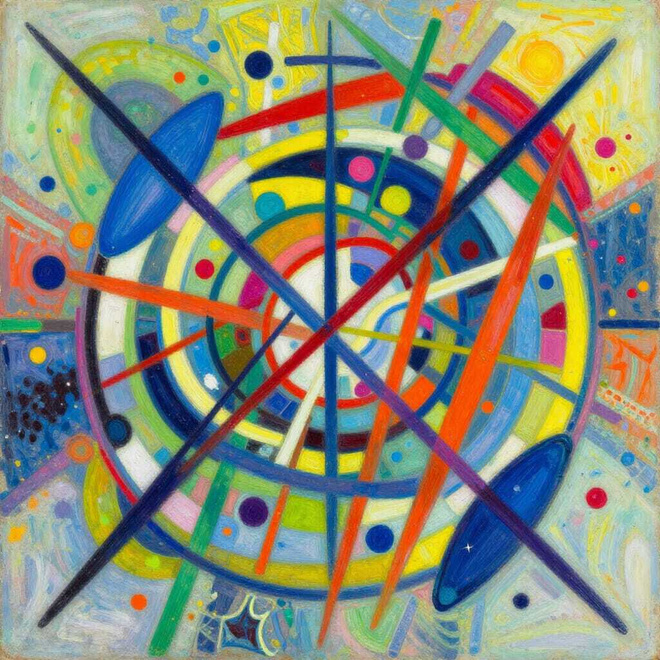 Uusi abstrakti alumiinitaulu 20 cm x 20 cm