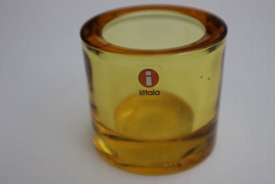 Iittala kivi tuikku vanha keltainen (tuikku2)