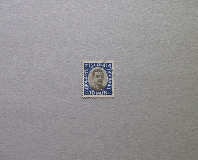 ISLANTI Dienstmarken Mi 36 o