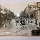 VANHA Postikortti Helsinki Raitiovaunu Stockmann ym 1940-l - pikkukuva 1