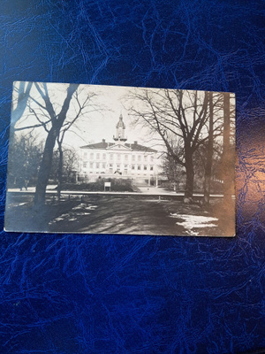 Vanha valokuva. Pori. Raatihuone