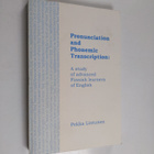 Pekka Lintunen : Pronunciation and Phonemic Transcription... - pikkukuva 1