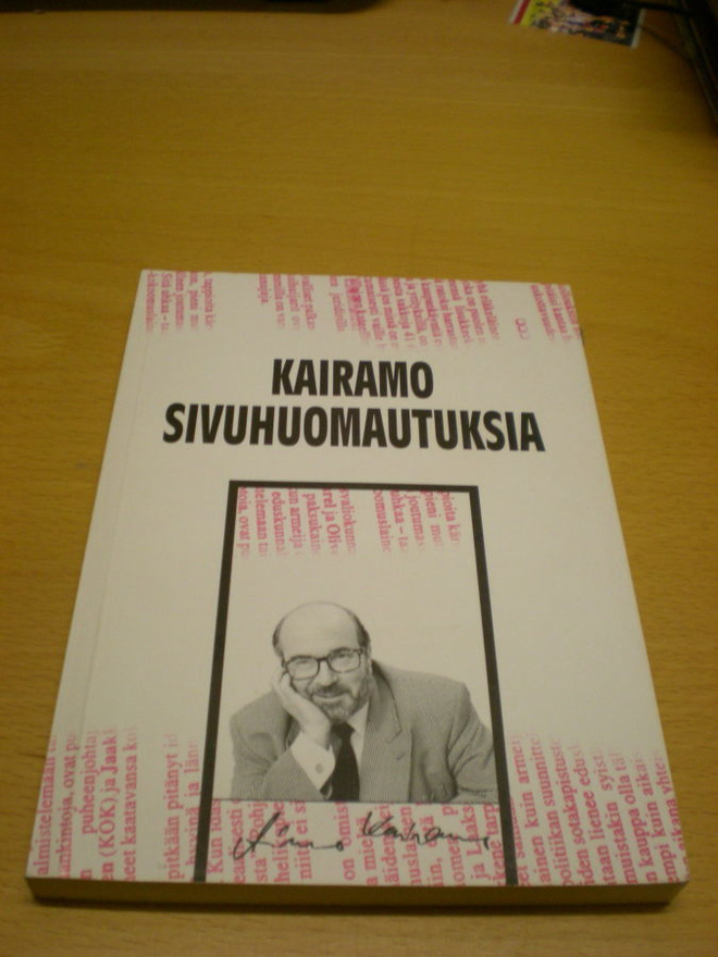 Aimo Kairamo: Sivuhuomautuksia