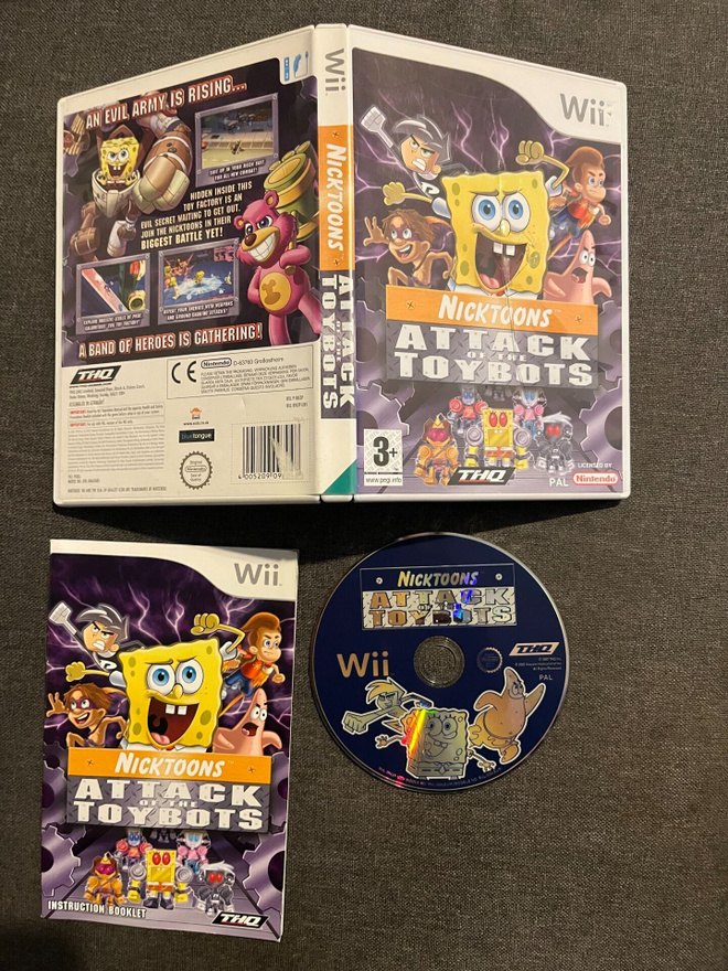 Nicktoons - Attack Of The Toybots WII